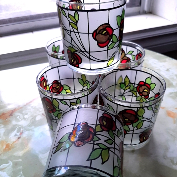 Vintage Other - Gorgeous set of Cutler glasses